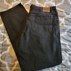 Vintage mens Lee jeans black